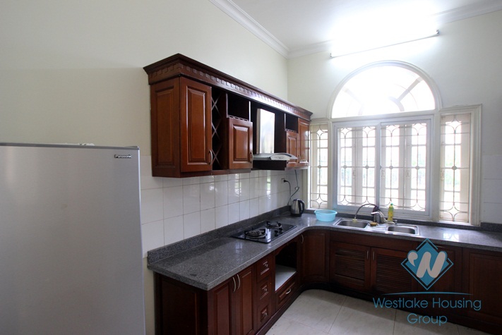 Block D, House with nice garden for rent in Ciputra, Tay Ho, Ha Noi